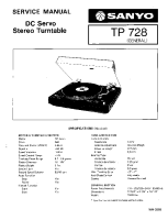 Sanyo TP-728 - Service Manual 